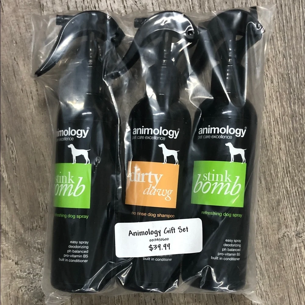 Animology Dog Spray and Shampoo Set